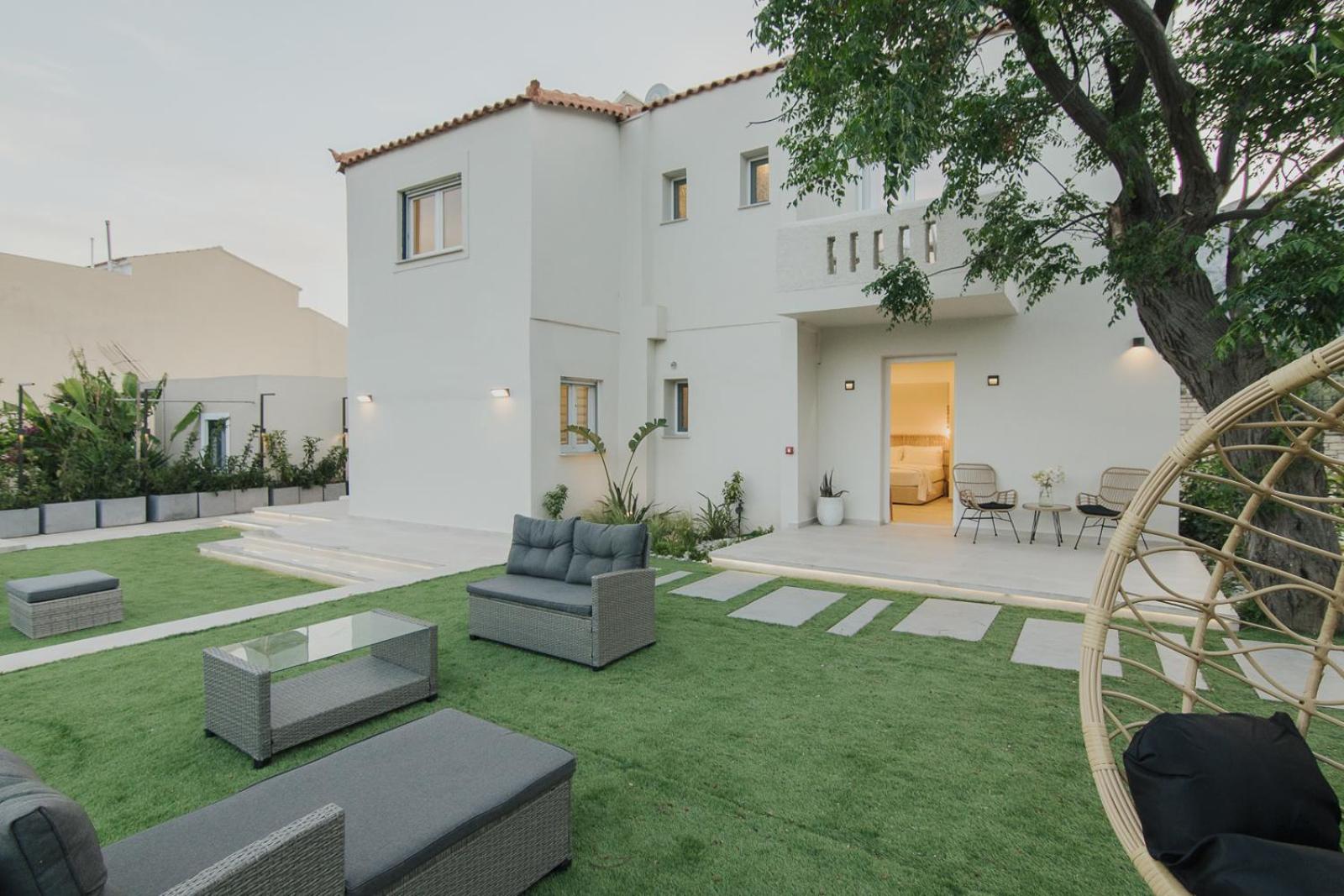 Le Jardin Apartments Kampos Marathokampou Exterior foto